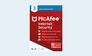 Best antivirus: McAfee Internet Security 2020 Box Art
